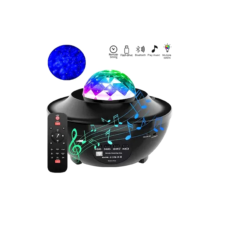 OEM Φωτιστικό Δωματίου Με Projector Και Laser Με 21 Σχέδια - Πολύχρωμο