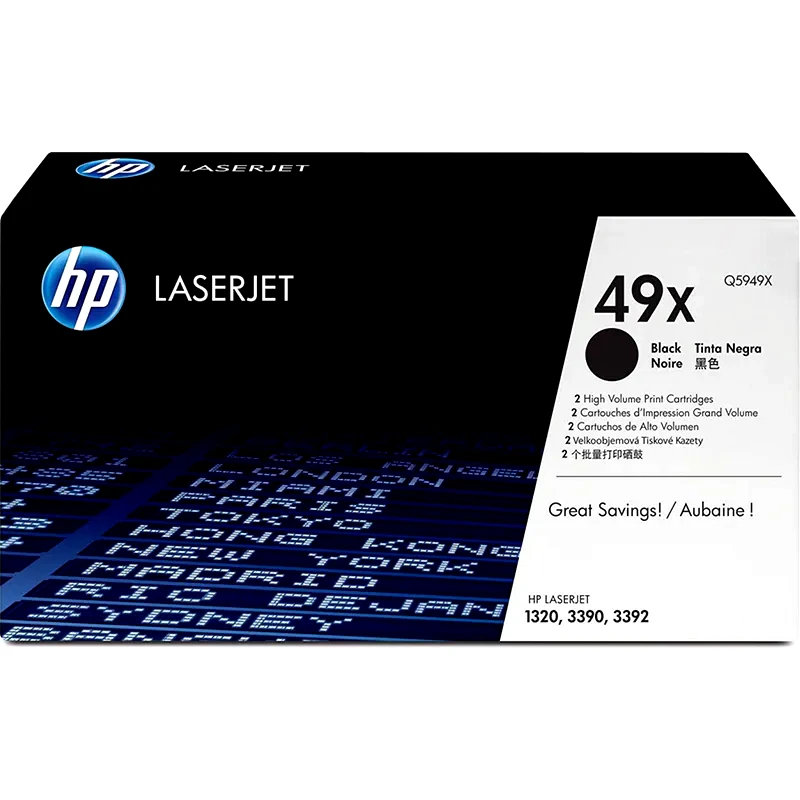 HP Toner 49X Q5949X Laser Εκτυπωτή - Μαύρο