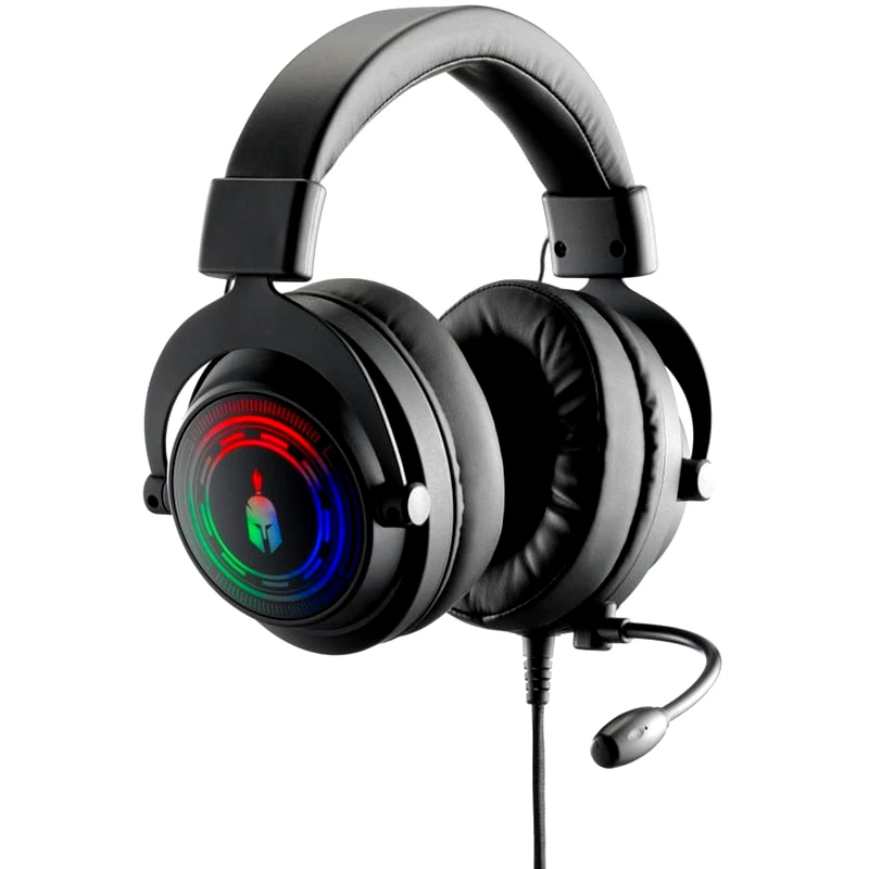 SPARTAN GEAR Spartan Gear Myrmidon 3 Gaming Ενσύρματα Ακουστικά 3.5mm - Μαύρα