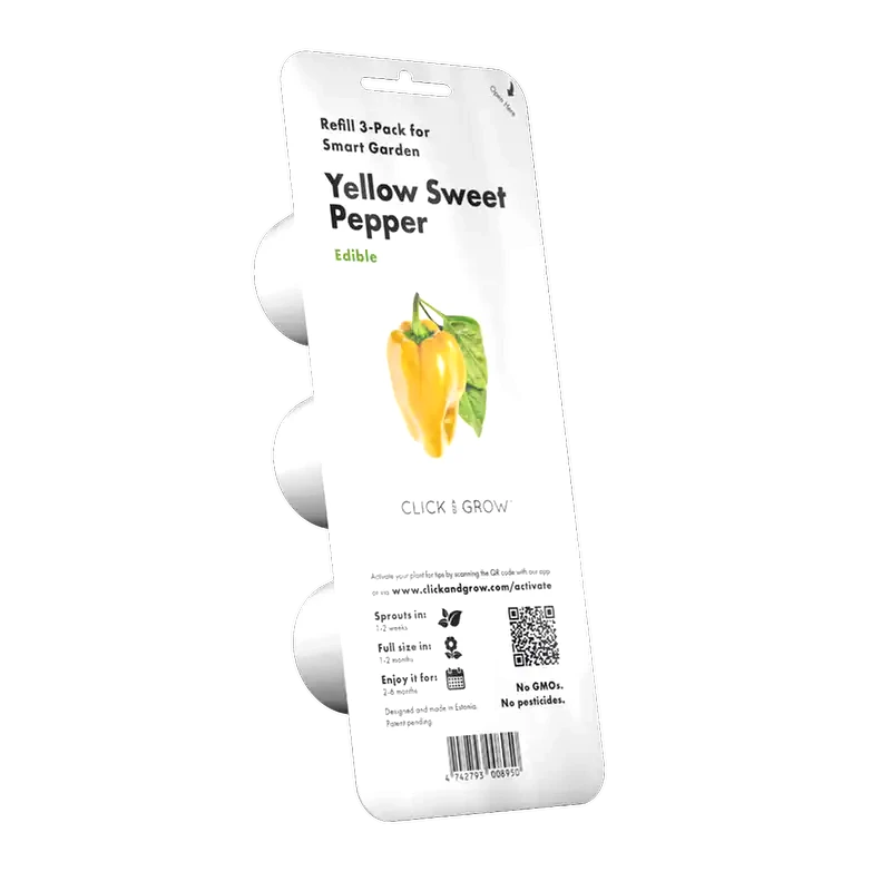 CLICK AND GROW Κάψουλες Click and Grow 3 Τμχ - Κίτρινη Γλυκιά Πιπεριά