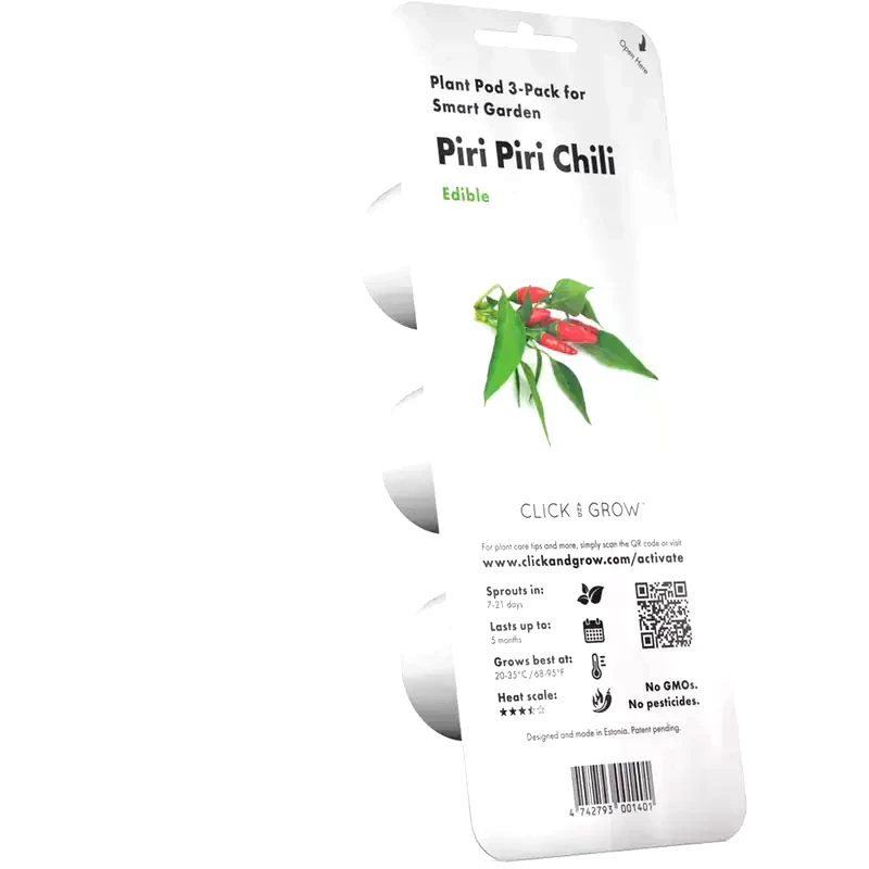 CLICK AND GROW Κάψουλες Click and Grow 3 Τμχ - Piri Piri Chilli