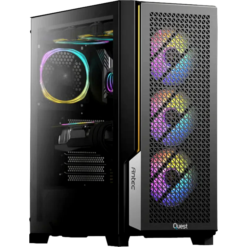 QUEST Desktop Quest Play (Core i5-14400F/32GB/1TB SSD/GeForce RTX 4070 Super/Win11Home)
