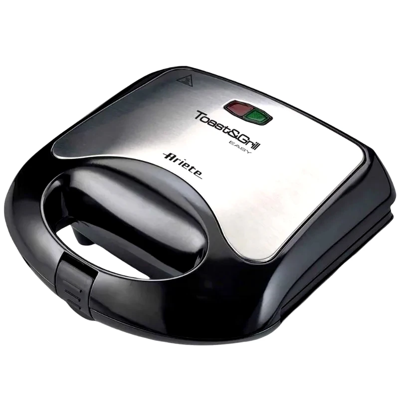ARIETE ARIETE Easy 1980 750W με Ραβδώσεις Inox Τοστιέρα