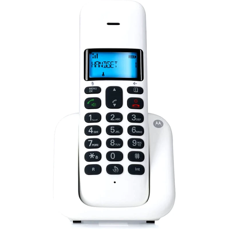 MOTOROLA Ασύρματο Τηλέφωνο Motorola T301 - Λευκό