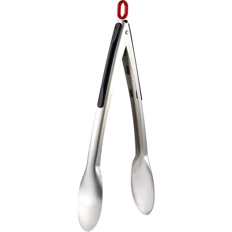 TEFAL Λαβίδα Μαγειρέματος Tefal Ingenio K1183014 από Ανοξείδωτο Ατσάλι- Ασημί