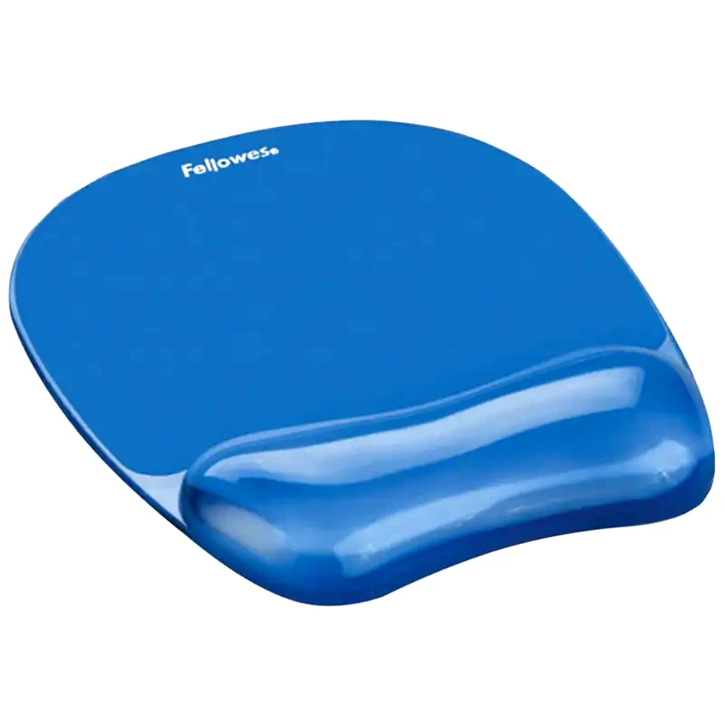 FELLOWES Fellowes Gel Mouse Pad 202mm με Στήριγμα καρπού Μπλε