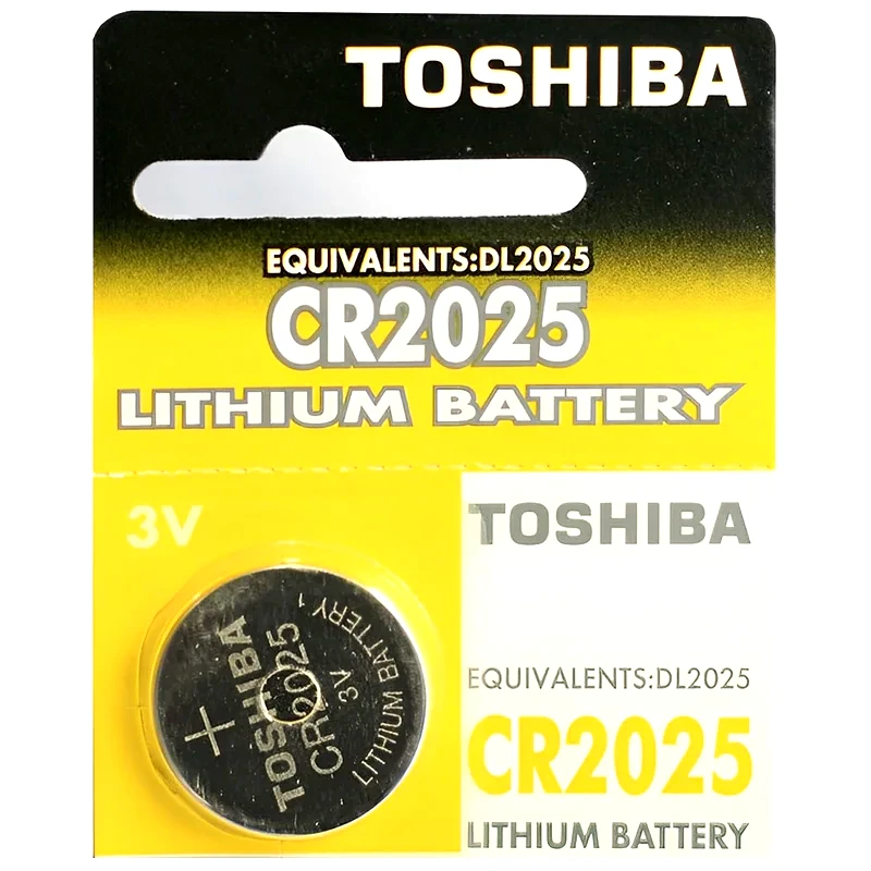 TOSHIBA Buttoncell Μπαταρία Λιθίου CR2025 3V 1τμχ