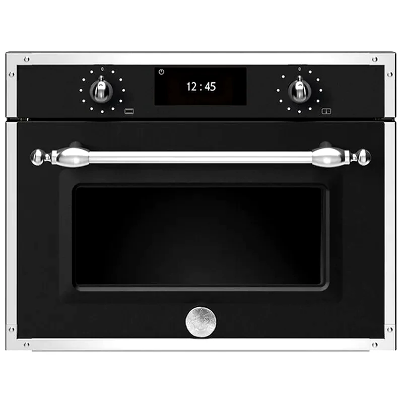 BERTAZZONI BERTAZZONI F457HERMWTNE με Grill 38 Lt Μαύρο Εντοιχιζόμενος Φούρνος Μικροκυμάτων