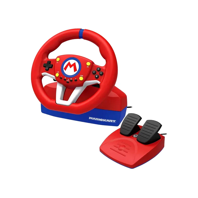 HORI Mario Kart Racing Wheel Pro Mini για Nintendo Switch - Τιμονιέρα Nintendo Switch Κόκκινο