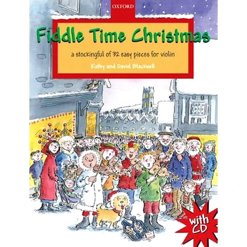 OXFORD Βιβλίο Για Βιολί Oxford Fiddle Time Christmas For Violin - Cd