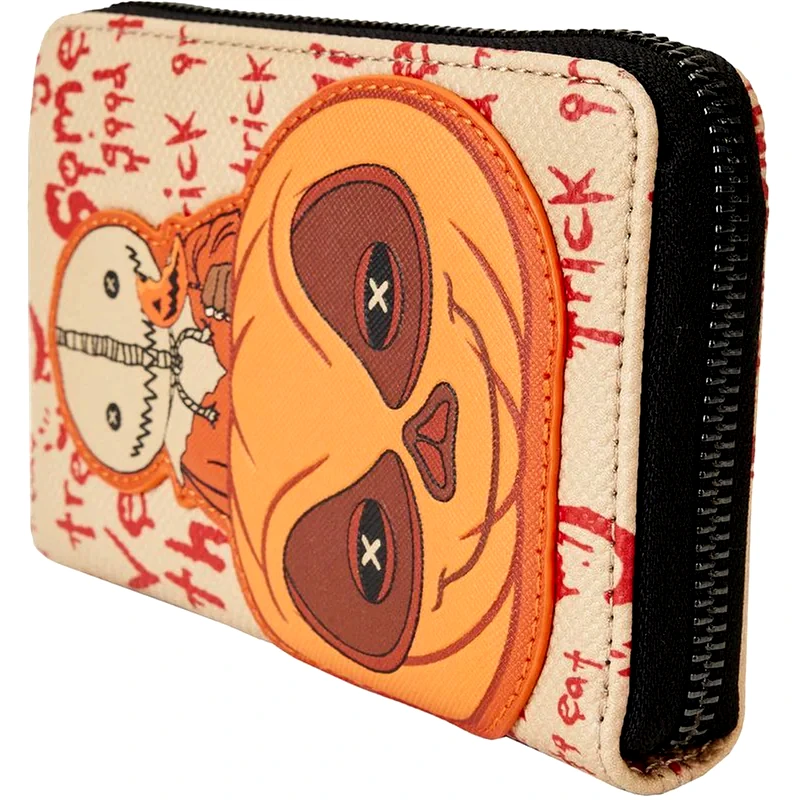 LOUNGEFLY Πορτοφόλι Loungefly - Legendary Pictures Trick R Treat - Sam Zip Around Wallet (TRTWA0003)