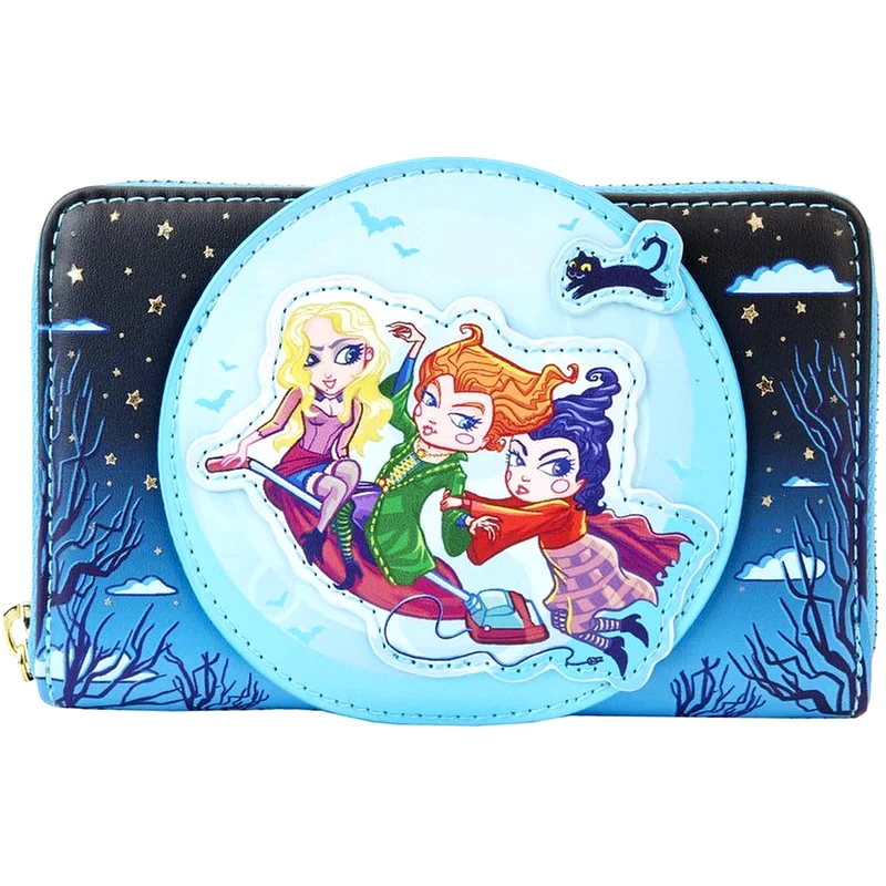 LOUNGEFLY Πορτοφόλι Loungefly - Disney - Hocus Pocus - Poster Zip Around Wallet (WDWA2648)
