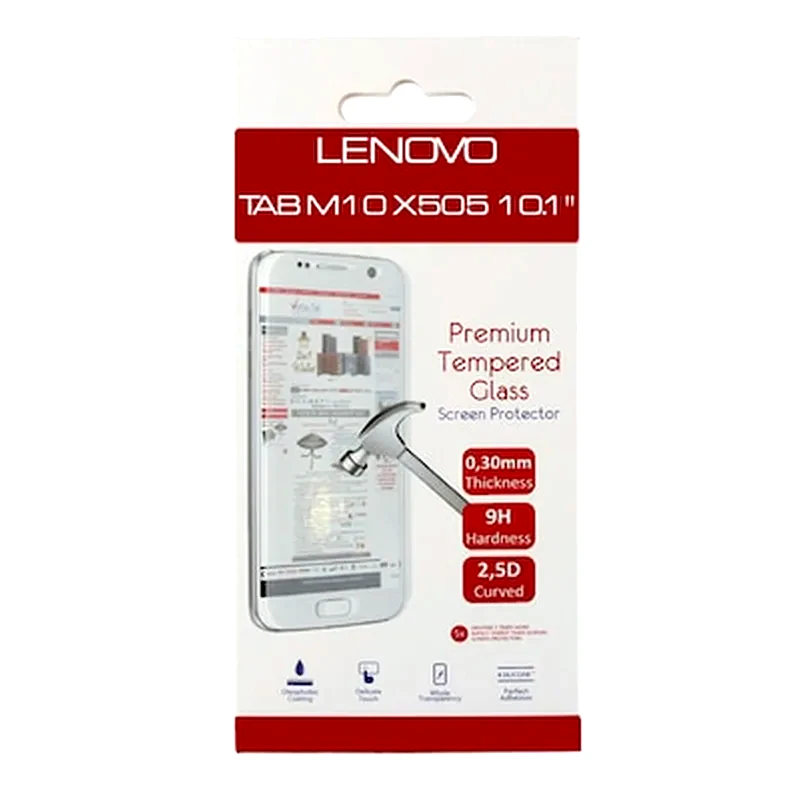 VOLTE-TEL Προστατευτικό οθόνης Lenovo Tab M10 - Volte-tel Tempered Glass 9h 2.5d Full Glue