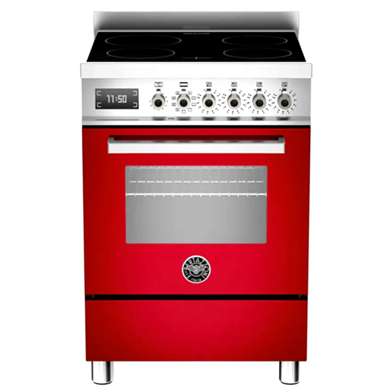 LA GERMANIA BERTAZZONI PRO64I1EROT 58 Lt Επαγωγική Ηλεκτρική Κουζίνα