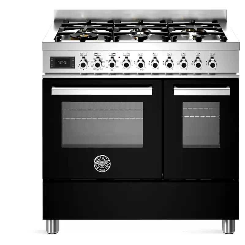 LA GERMANIA BERTAZZONI PRO96L2ENET 58 / 33 Lt Μεικτή Κουζίνα Αερίου
