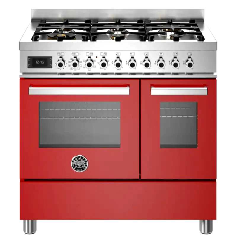 LA GERMANIA BERTAZZONI PRO96L2EROT 58 / 33 Lt Μεικτή Κουζίνα Αερίου