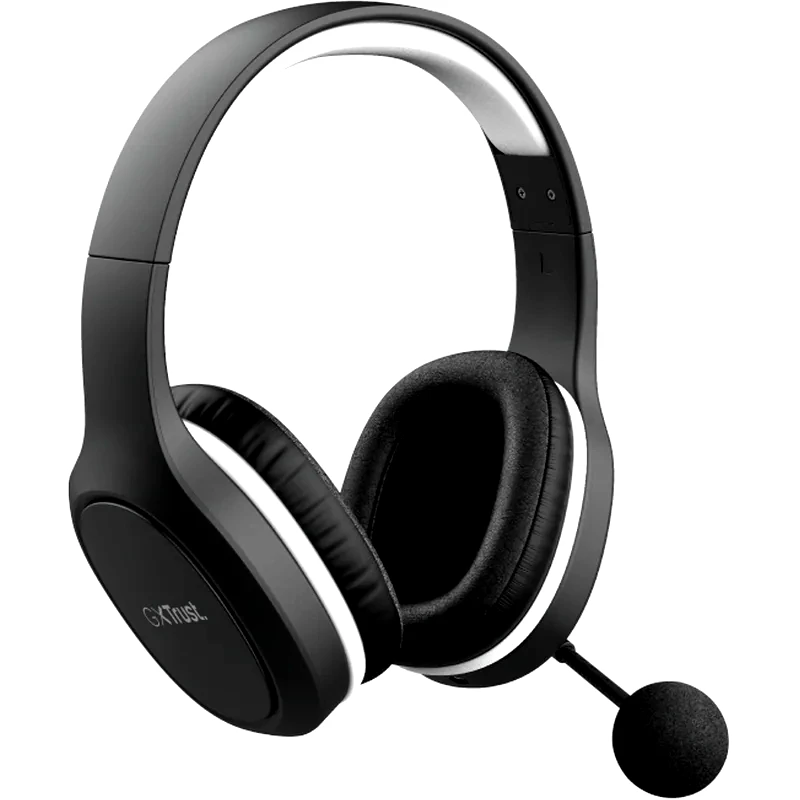 TRUST Trust GXT 391 Thian Gaming Ασύρματα/Ενσύρματα Ακουστικά 3.5mm/USB Μαύρα/Λευκά