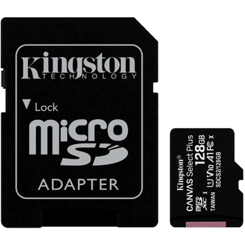 KINGSTON MEMORY SDXC KINGSTON CANVAS SEL+AD128GB