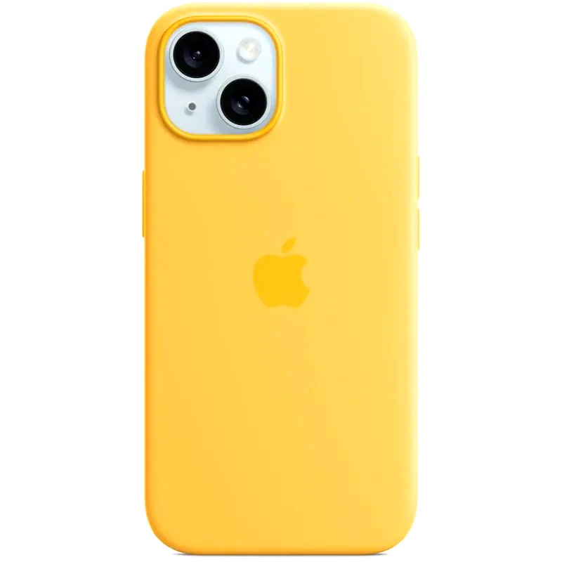 APPLE Θήκη Apple iPhone 15 - Apple Silicone Case with MagSafe - Sunshine