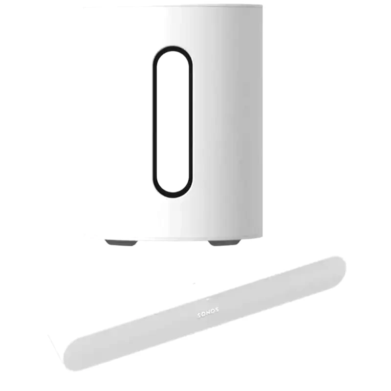 SONOS Sonos Ray Soundbar 2.0 + Sonos Sub Mini Λευκό