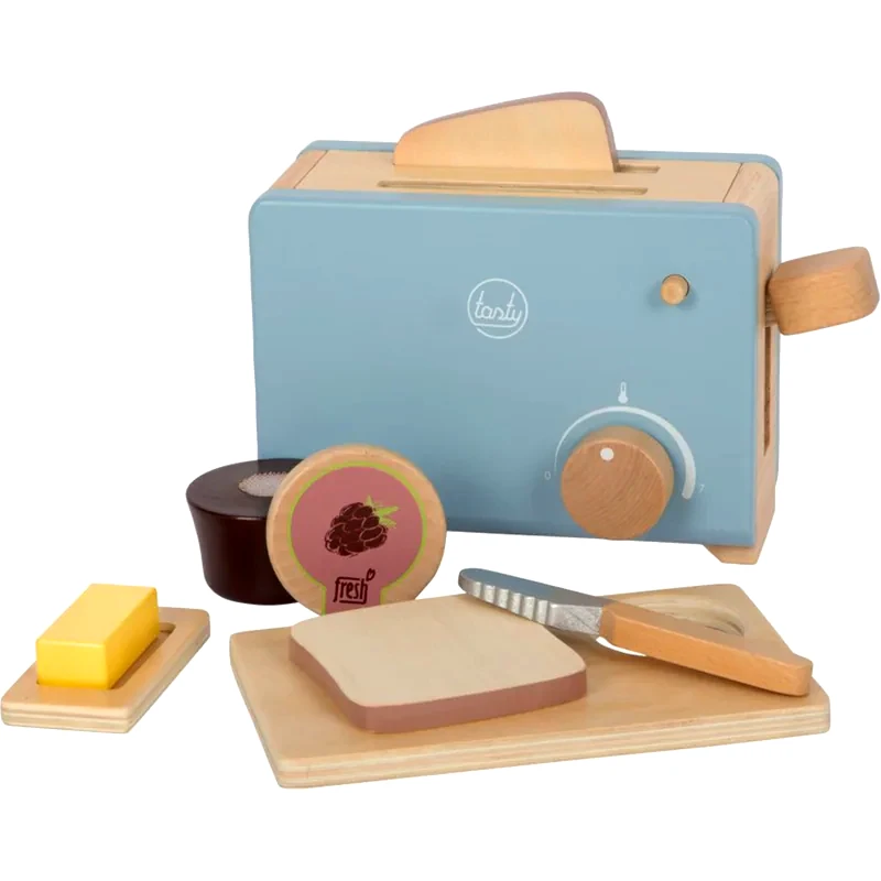 SMALL FOOT Ξύλινο Παιχνίδι Small Foot Σετ Τοστιέρα Tasty