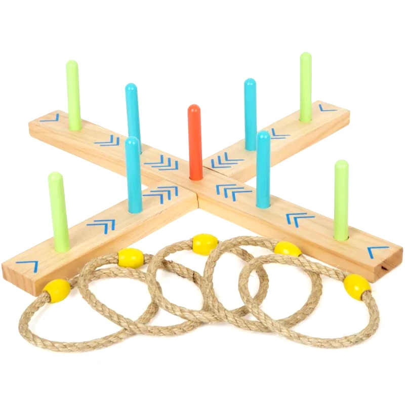 SMALL FOOT Ξύλινο Παιχνίδι Small Foot Στόχου Ring Toss