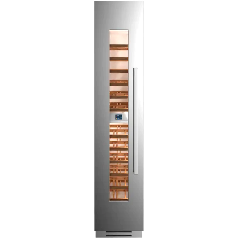 BERTAZZONI BERTAZZONI WC455BLX2T για 52 Μπουκάλια Inox Εντοιχιζόμενος Συντηρητής Κρασιών