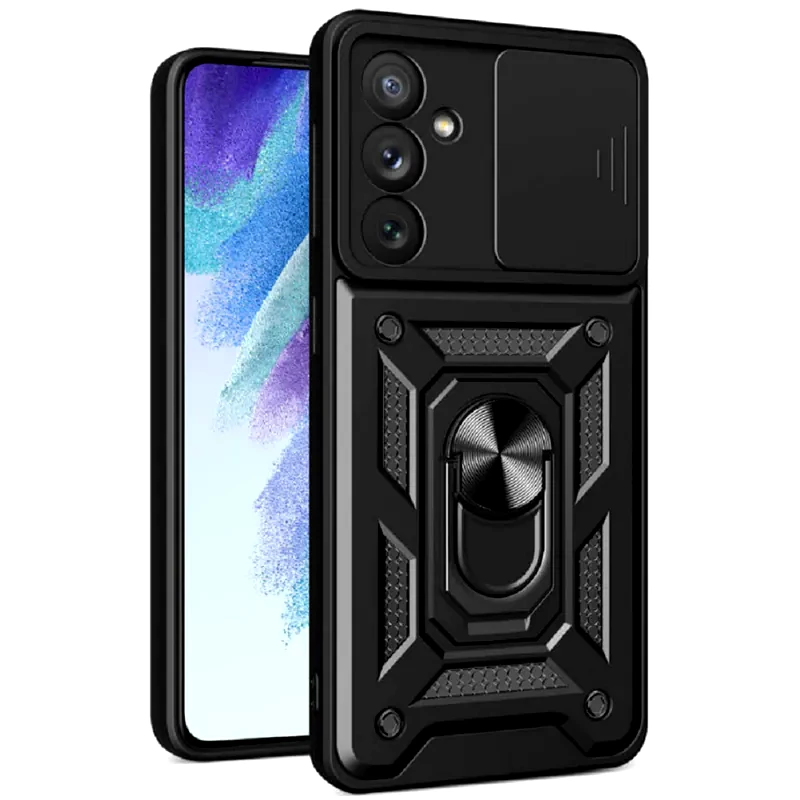 Θήκη Samsung Galaxy A34 - Bodycell Armor Slide - Black φωτογραφία