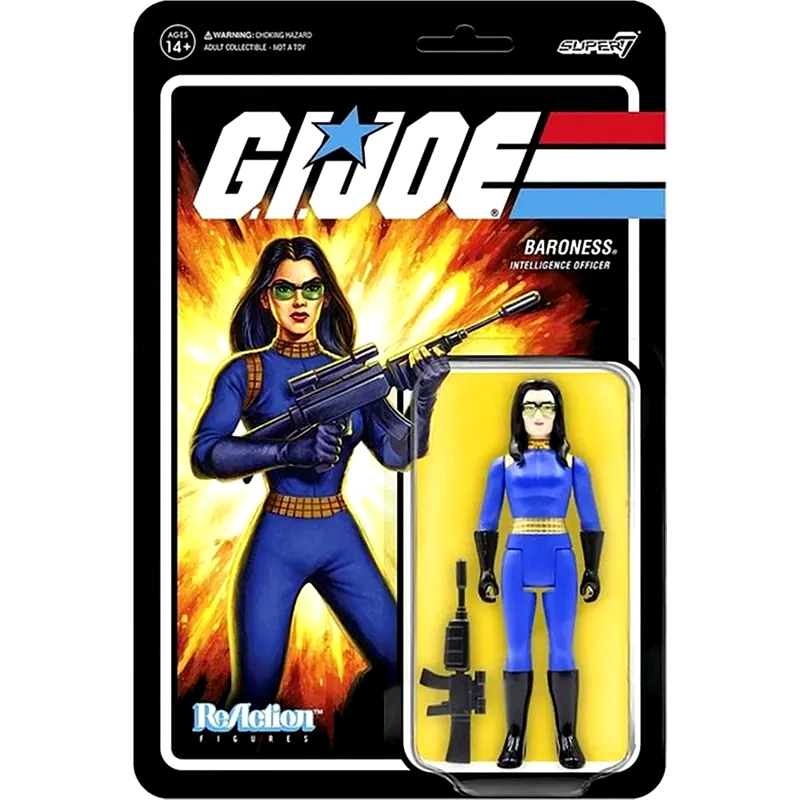SUPER7 Φιγούρα Δράσης SUPER7 Gi Joe Baroness 10cm