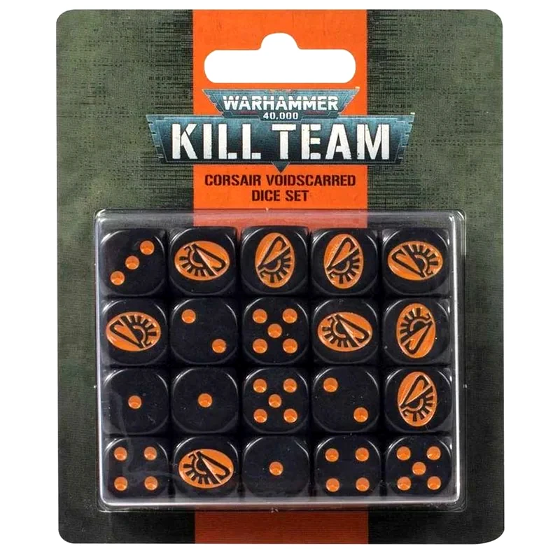 Kill Team: Corsair Voidscarred Dice Set Warhammer 40k GAMES WORKSHOP φωτογραφία