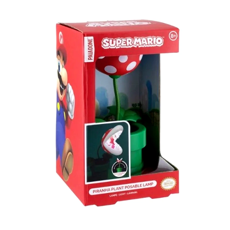 PALADONE Διακοσμητικό Φωτιστικό Paladone Mini Piranha Plant Super Mario 21 cm