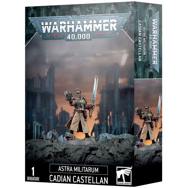 GAMES WORKSHOP Astra Militarum: Cadian Castellan Warhammer 40k GAMES WORKSHOP