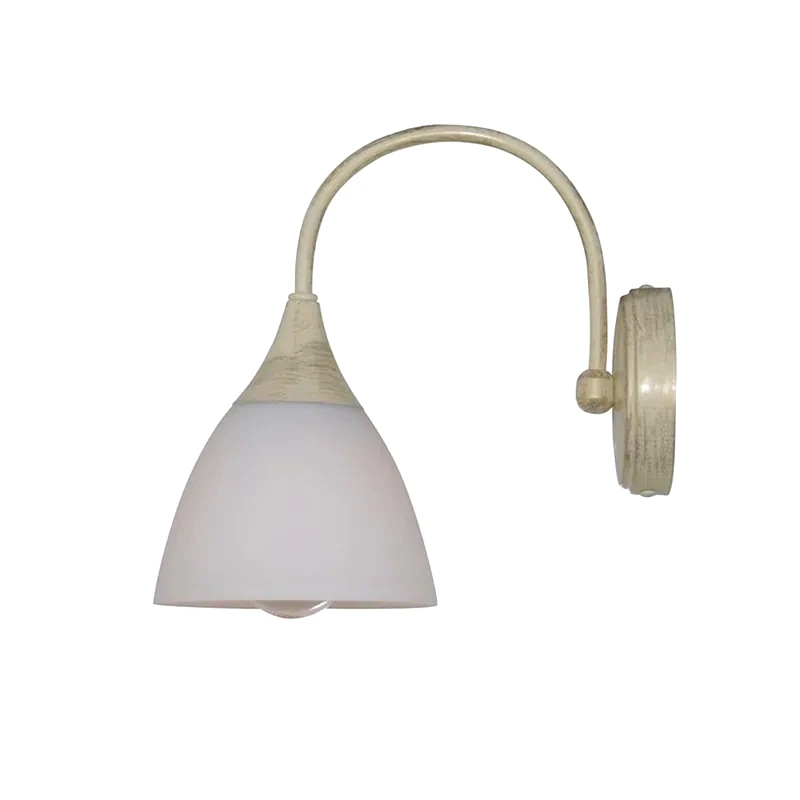 HOMELIGHTING Απλίκα Τοίχου Homelighting Kup 77-3245 Μεταλλική 25x15x25 cm - Μπεζ/Λευκή