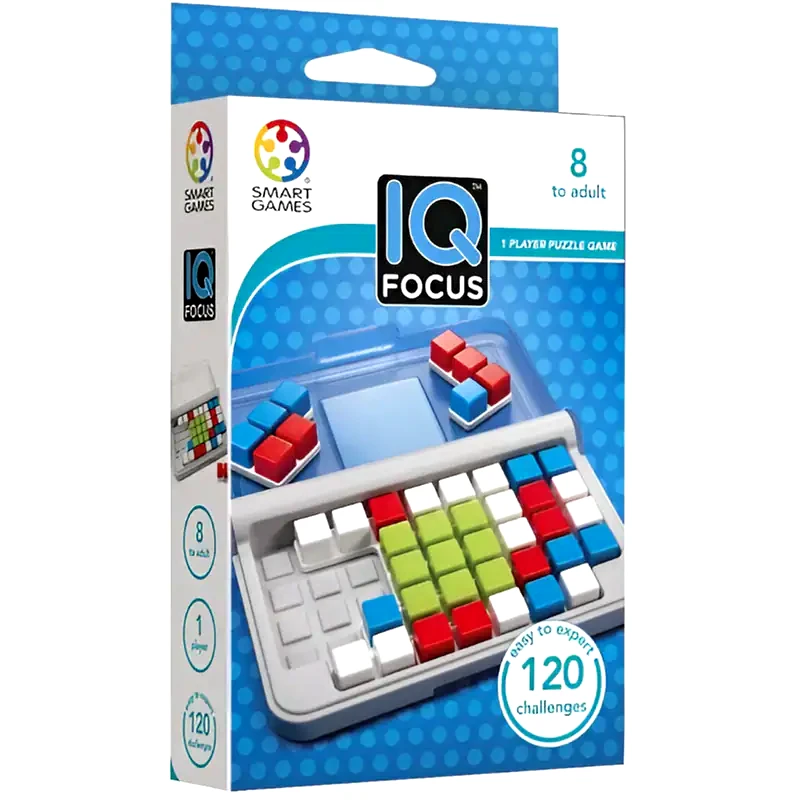 SMART GAMES IQ Focus 120 Challenges Επιτραπέζιο (Smart Games)