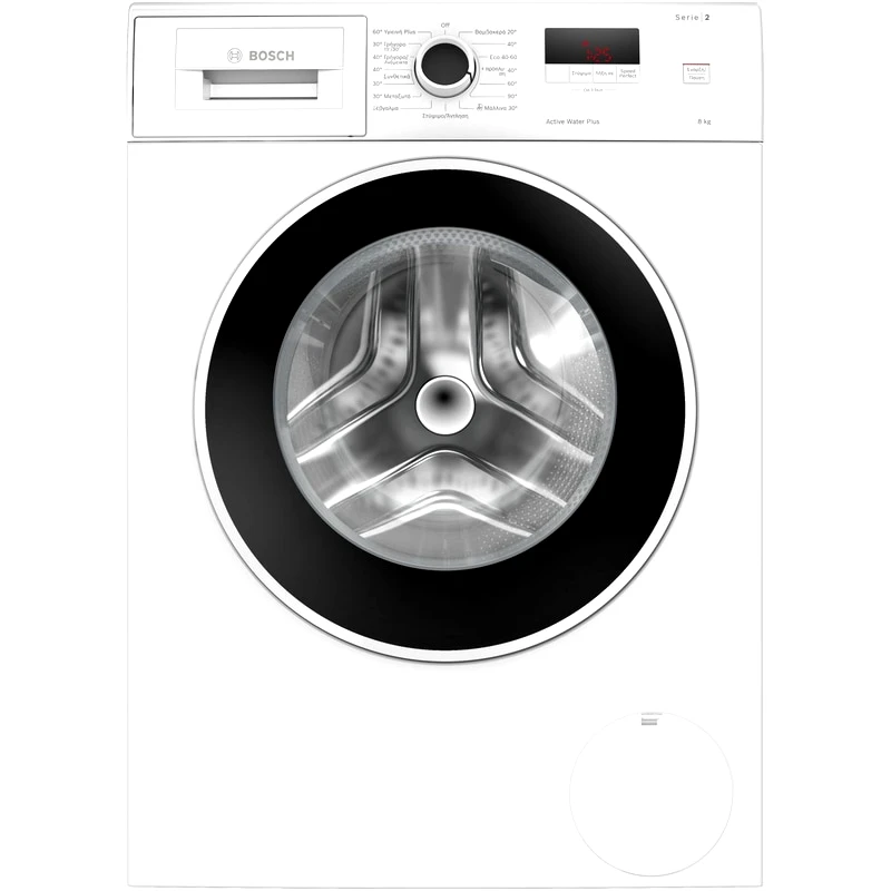 BOSCH BOSCH WGE03400GR 8 kg 1.400 Στροφές Λευκό Πλυντήριο Ρούχων