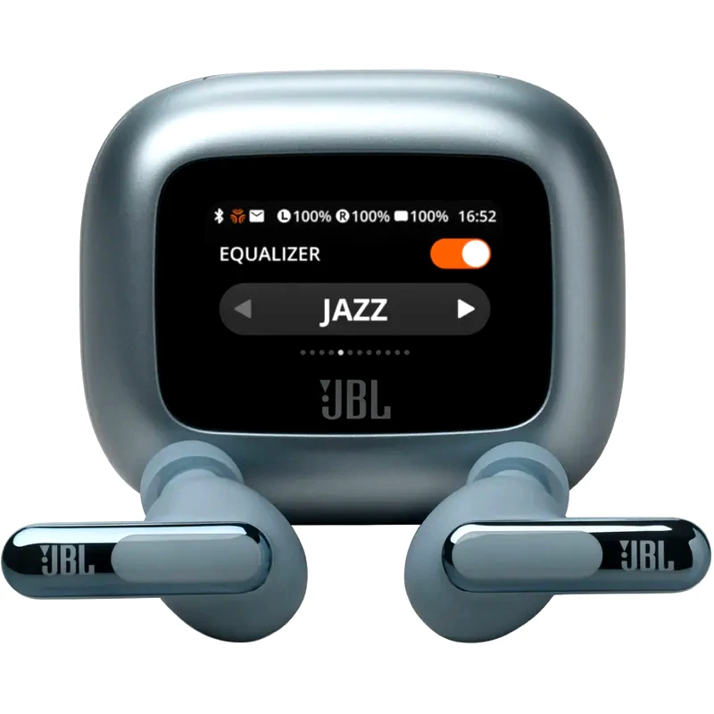 JBL Ακουστικά Bluetooth JBL Live Beam 3 ANC - Μπλε