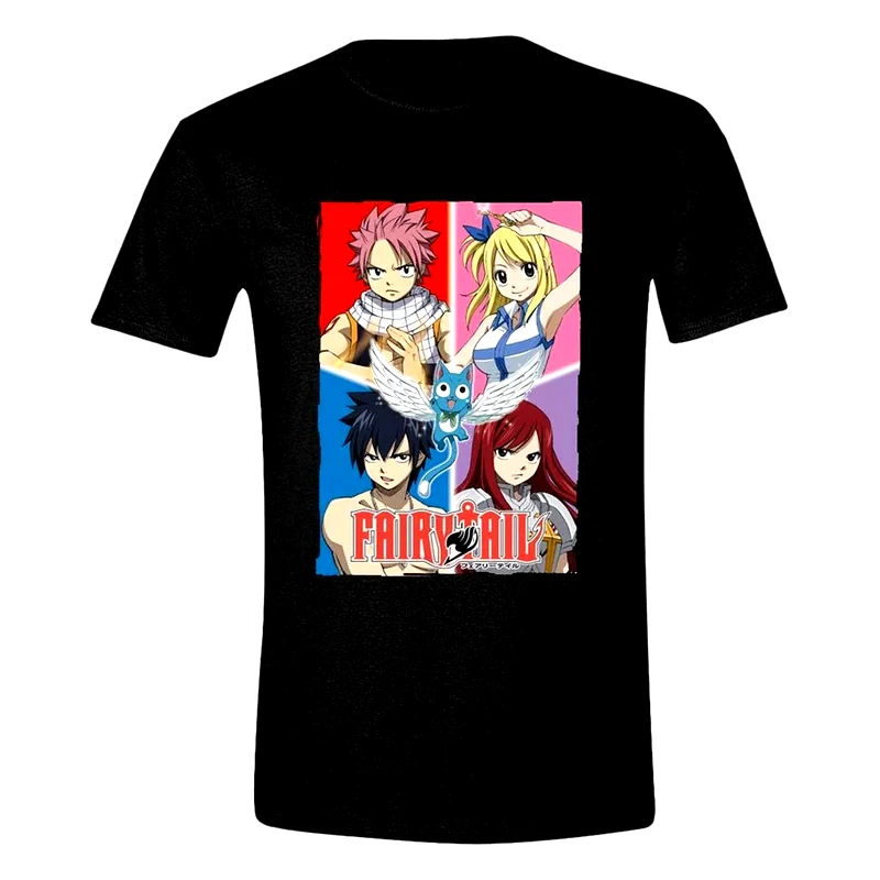 PCMERCH T-shirt Pcmerch Fairy Tail Wizard Guild - Μαύρο