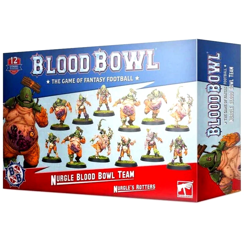 GAMES WORKSHOP Blood Bowl: Nurgle Team Warhammer 40k GAMES WORKSHOP