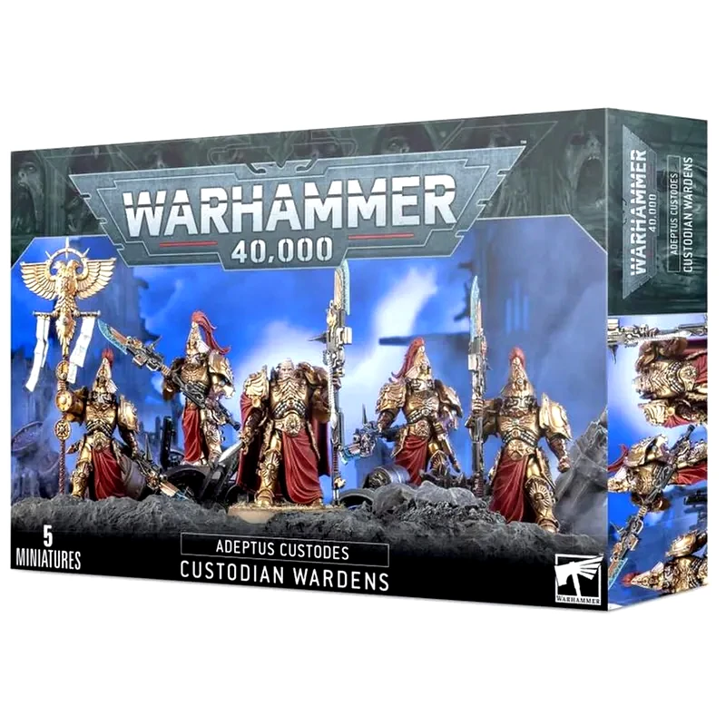 GAMES WORKSHOP Adeptus Custodes Custodian Wardens Warhammer 40k GAMES WORKSHOP