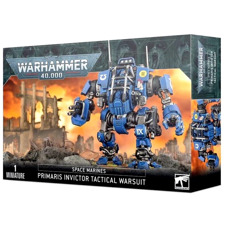 GAMES WORKSHOP Space Marines Primaris Invictor Tactical Warsuit Warhammer 40k GAMES WORKSHOP