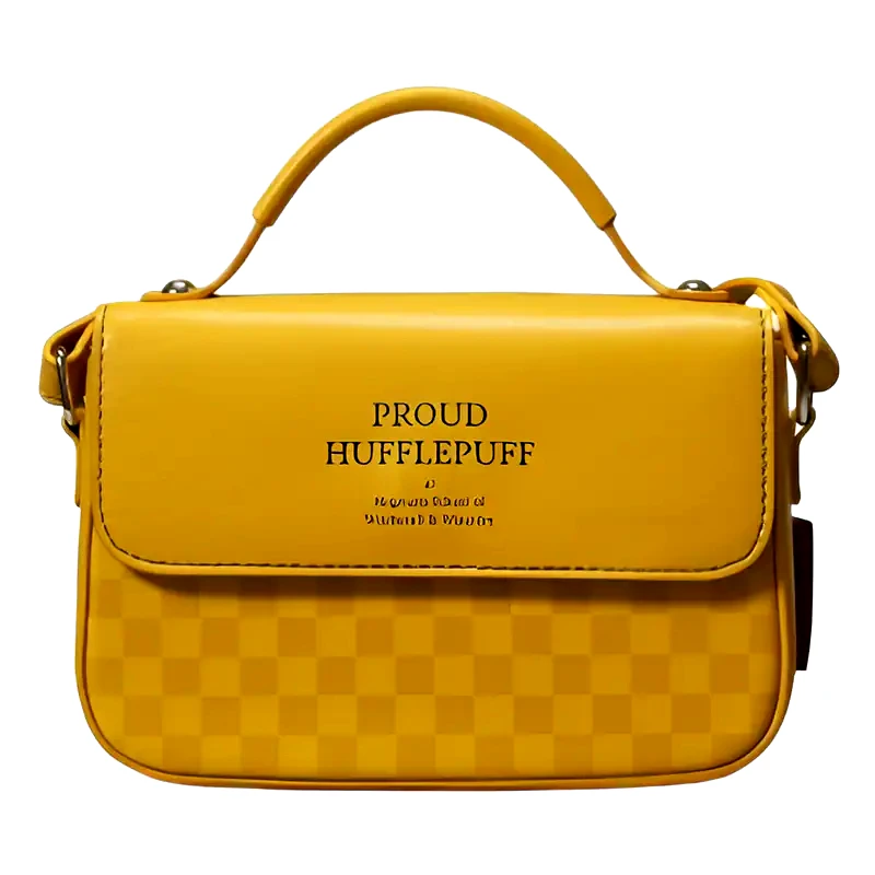 HALF MOON BAY Τσαντάκι Half Moon Bay Harry Potter Proud Hufflepuff - Κίτρινο