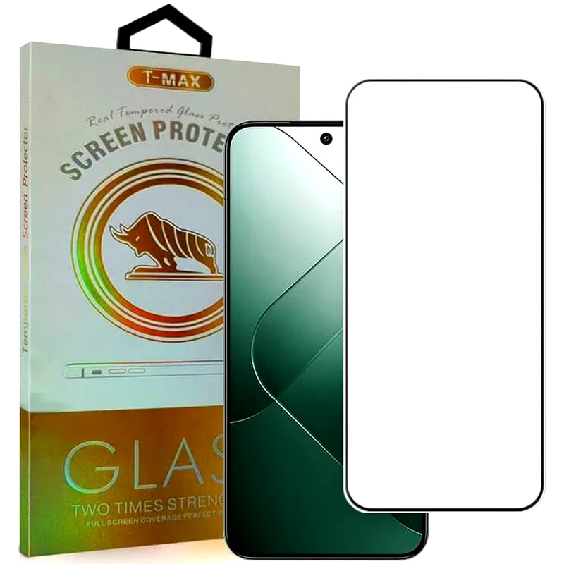 T-MAX Προστατευτικό οθόνης Xiaomi 14 - T-Max Premium 3D Tempered Glass Full Glue Fluid Despensing 0.2mm 9H