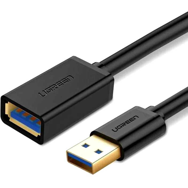 UGREEN Καλώδιο Επέκτασης Ugreen 30127 USB 3.0 Female σε USB 3.0 Male 3m - Μαυρο