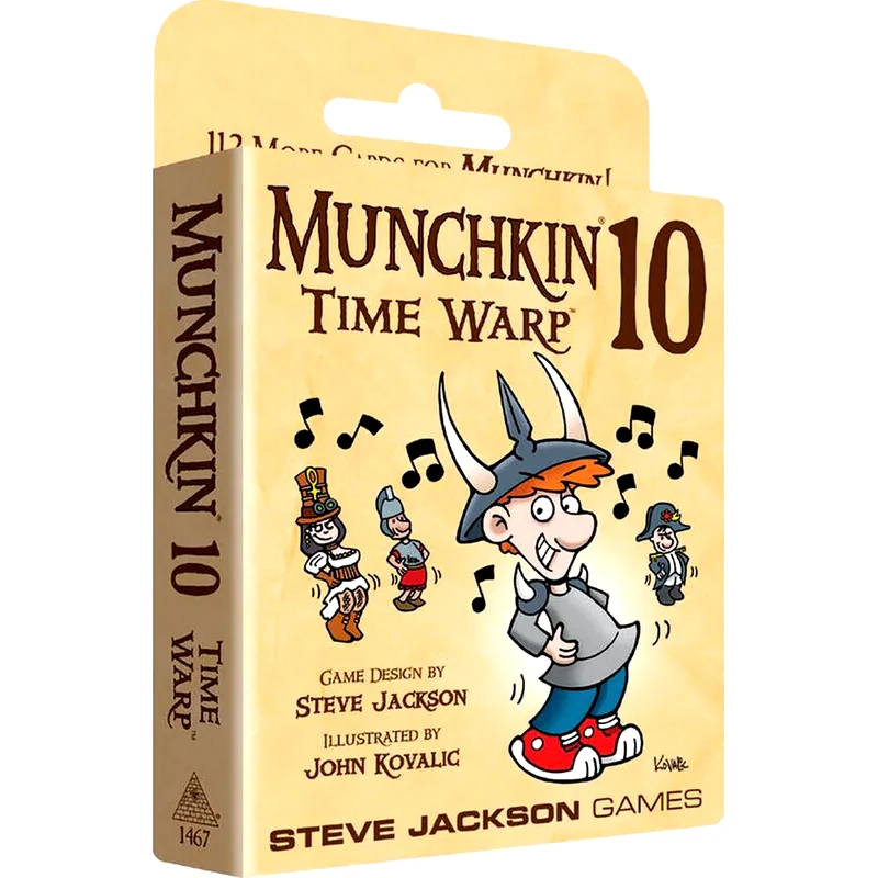 STEVE JACKSON GAMES Munchkin 10 Time Warp Επέκταση Επιτραπέζιου