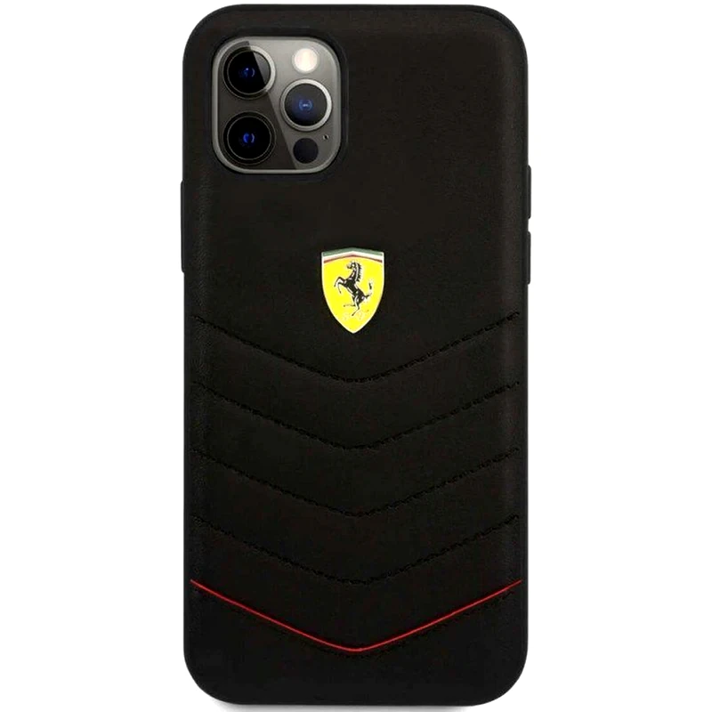 FERRARI Θήκη Apple iPhone 12 Pro Max - Ferrari - Μαύρο
