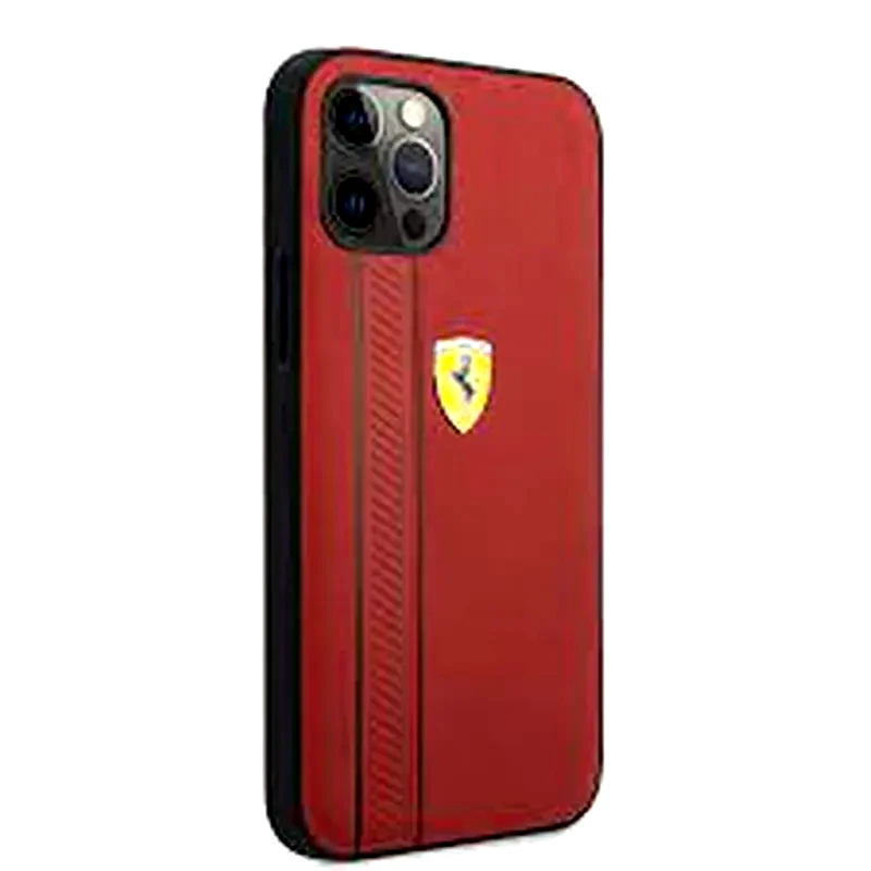 FERRARI Θήκη Apple iPhone 12 Pro Max - Ferrari - Κόκκινο