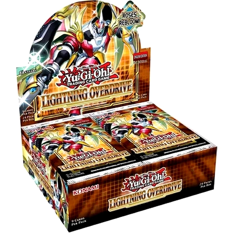 KONAMI Yu-Gi-Oh! Lightning Overdrive Booster Display (Konami)