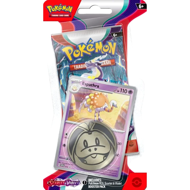 POKEMON USA Pokémon TCG: Scarlet Violet - Checklane Blister Espathra (Pokemon USA)