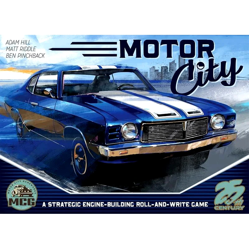 BEN PINCHBACK Motor City Επιτραπέζιο (BEN PINCHBACK)