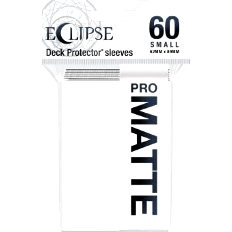 ULTRA PRO Ultra Pro Small Card Sleeves Eclipse Matte Arctic White 60 Τμχ